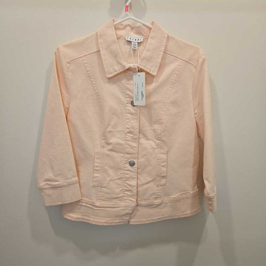 BABY PINK DENIM JACKET