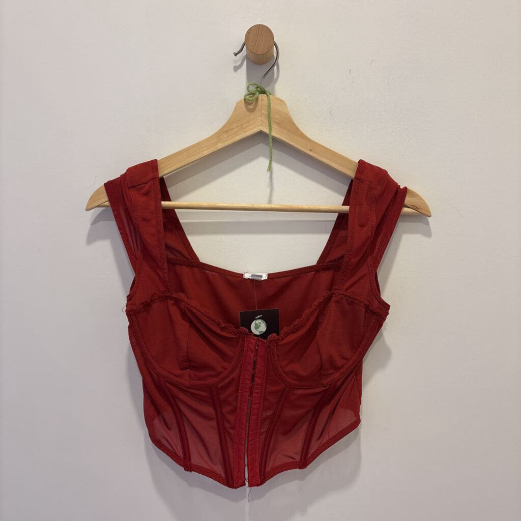 GARAGE CORSET RED TOP