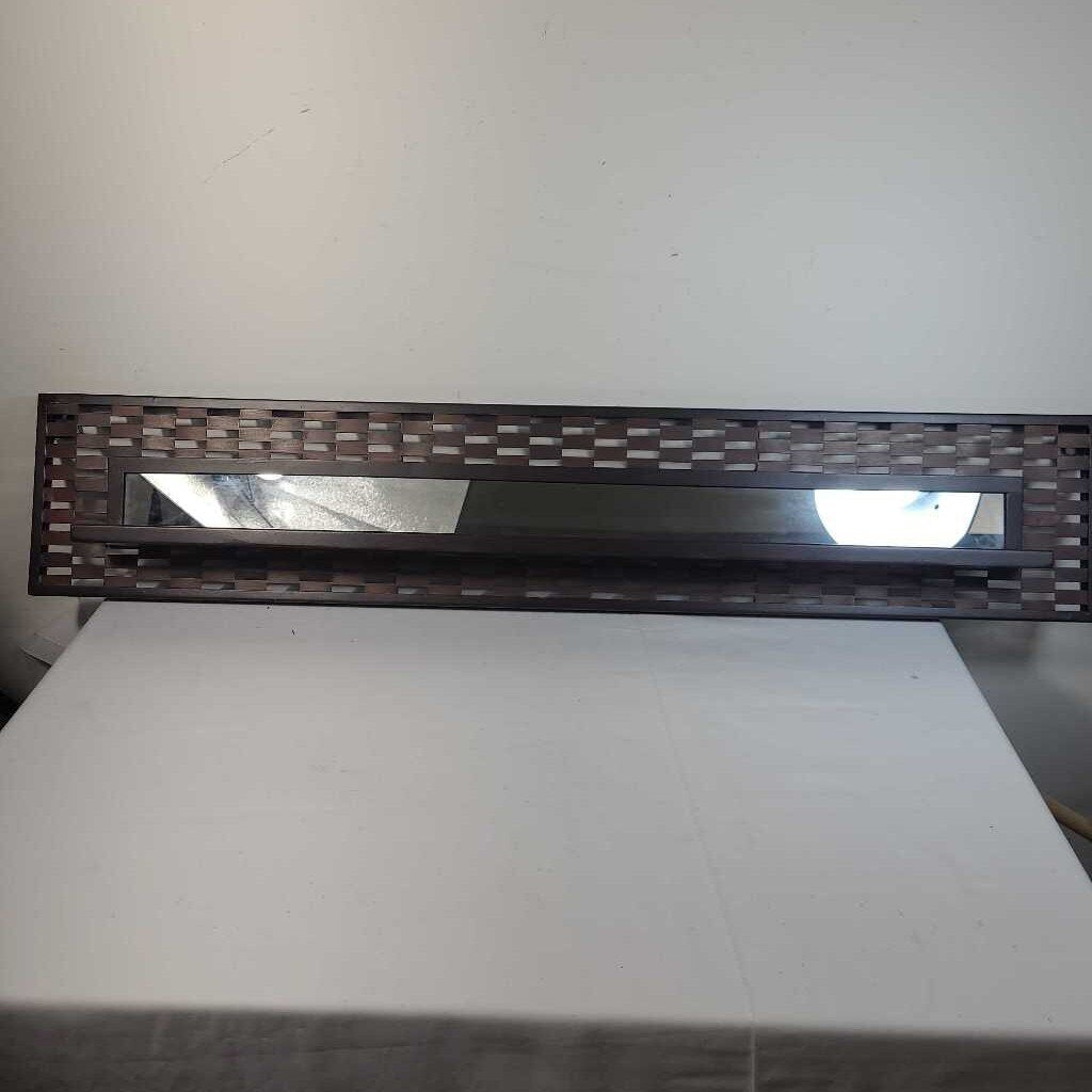 PIER 1 CANDLE BROWN METAL WALL SCONCE