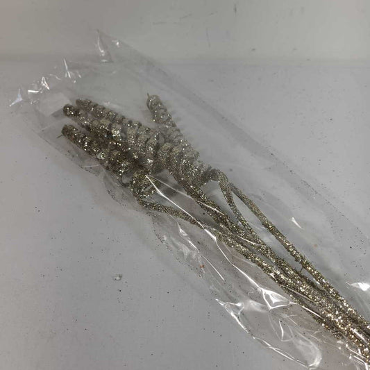 GLITTERED SPRIG CANE