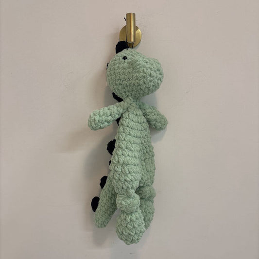 Knotted lovey - dinosaur