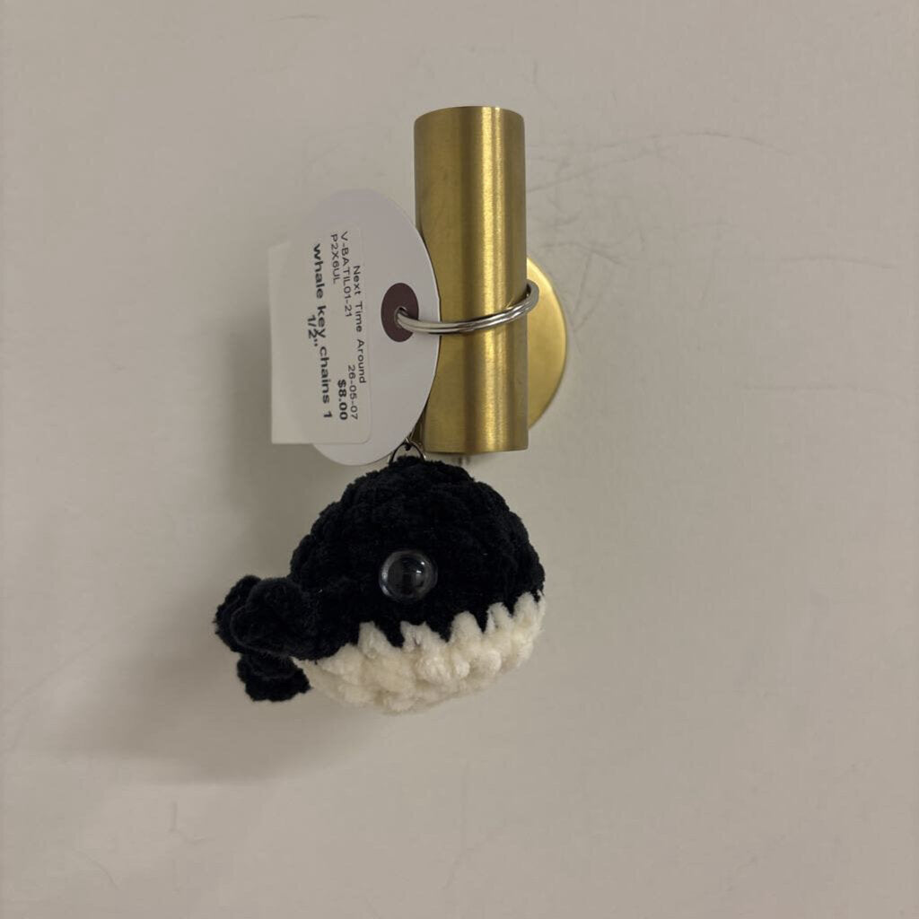whale key chains