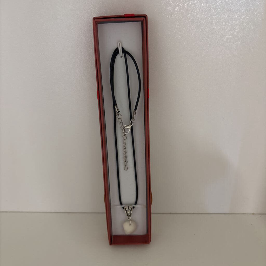 Sheepshead lucky stone necklace