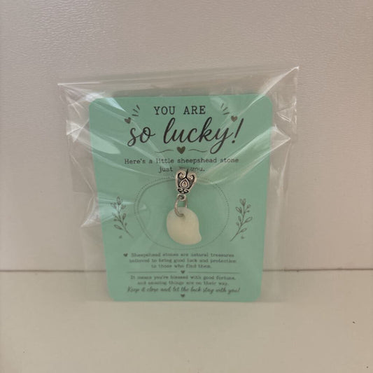 Sheep's head lucky stone pendants
