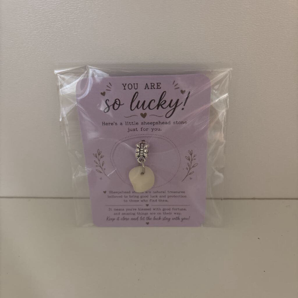 Sheep's head lucky stone pendants