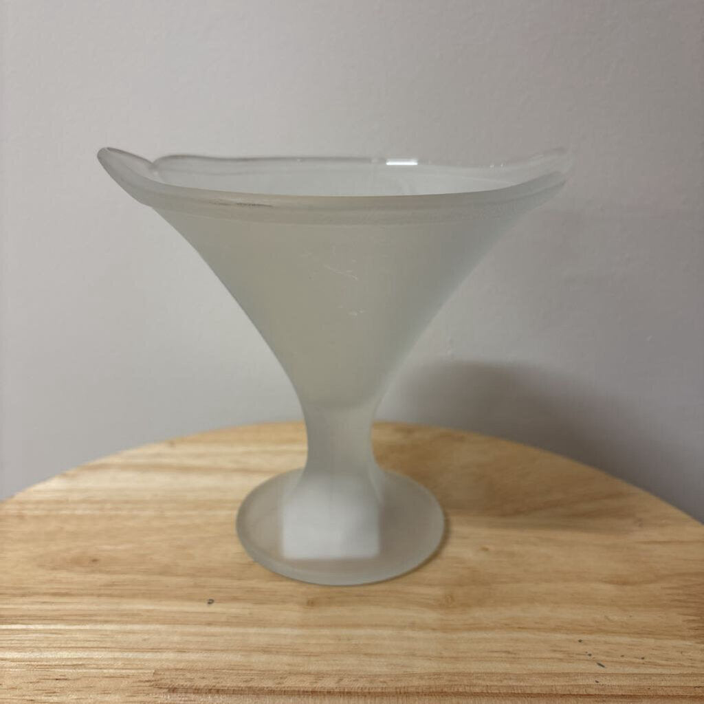 Frosted Glass Dessert Cup