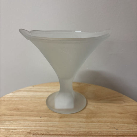 Frosted Glass Dessert Cup