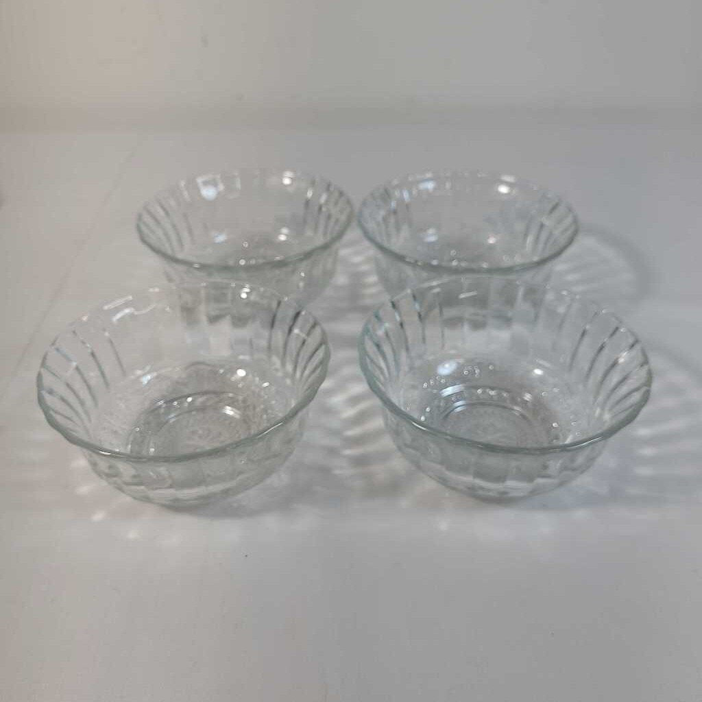 S/4 GLASS BOWLS