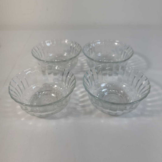 S/4 GLASS BOWLS