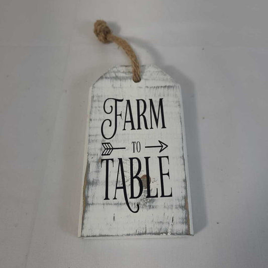 FARM TO TABLE TAG