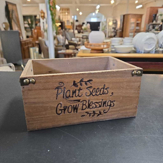 PLANT SEEDS GROW BLESSINGS BOX