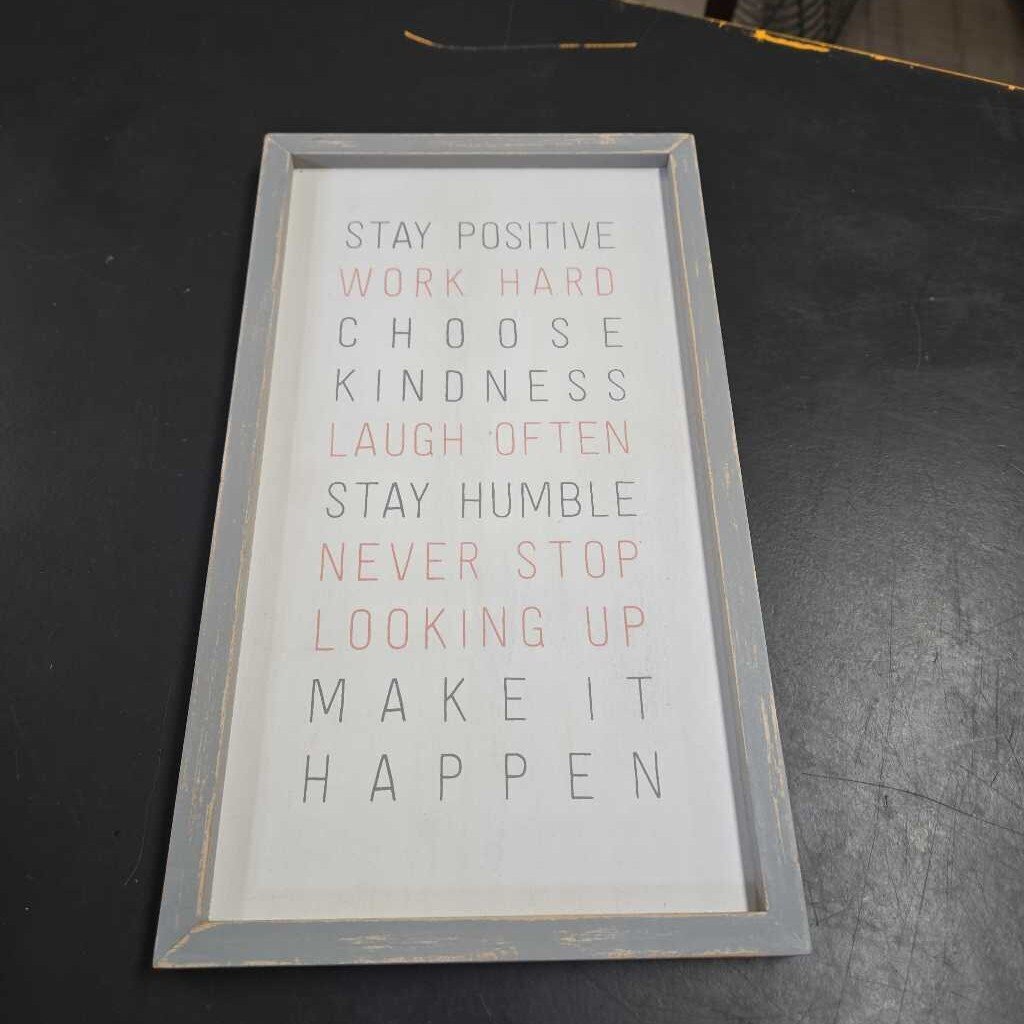 POSITIVE AFFIRMATIONS SIGN