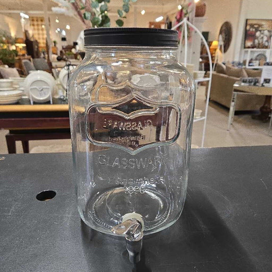 DRINK DISPENSER - MASON JAR STYLE