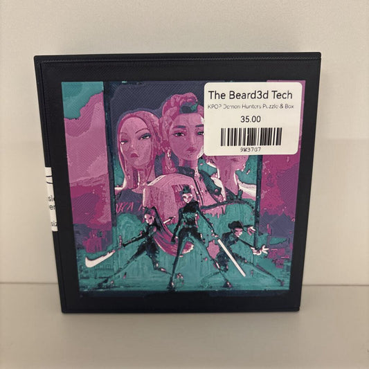 KPOP Demon Hunters 3D Puzzle & Box
