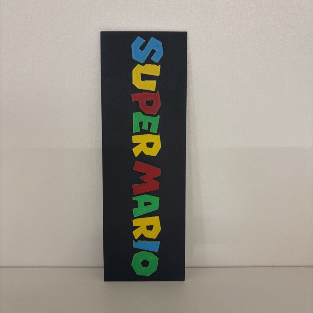 SuperMario Black Bookmark