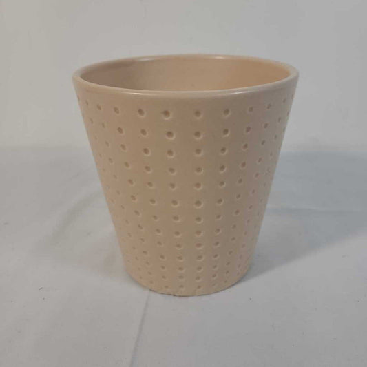 PEACH POT W/ DIMPELS