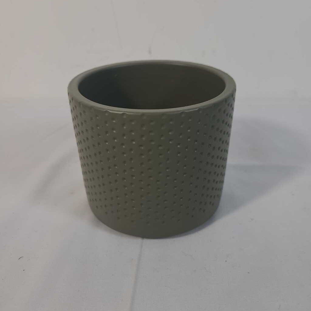 GREEN CERAMIC POT