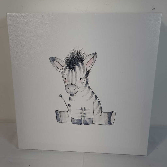 BABY ZEBRA CANVAS