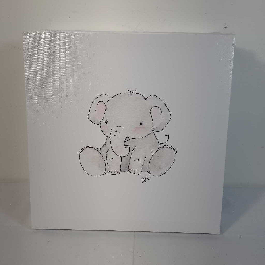 BABY ELEPHANT CANVAS
