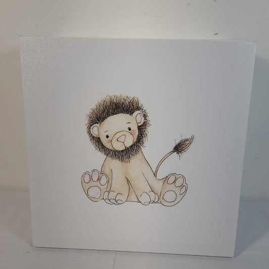 BABY LION CANVAS
