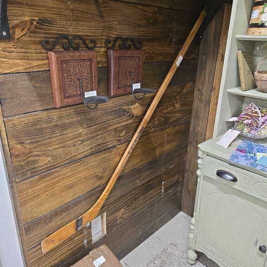 VINTAGE WOODEN HOCKEY STICK