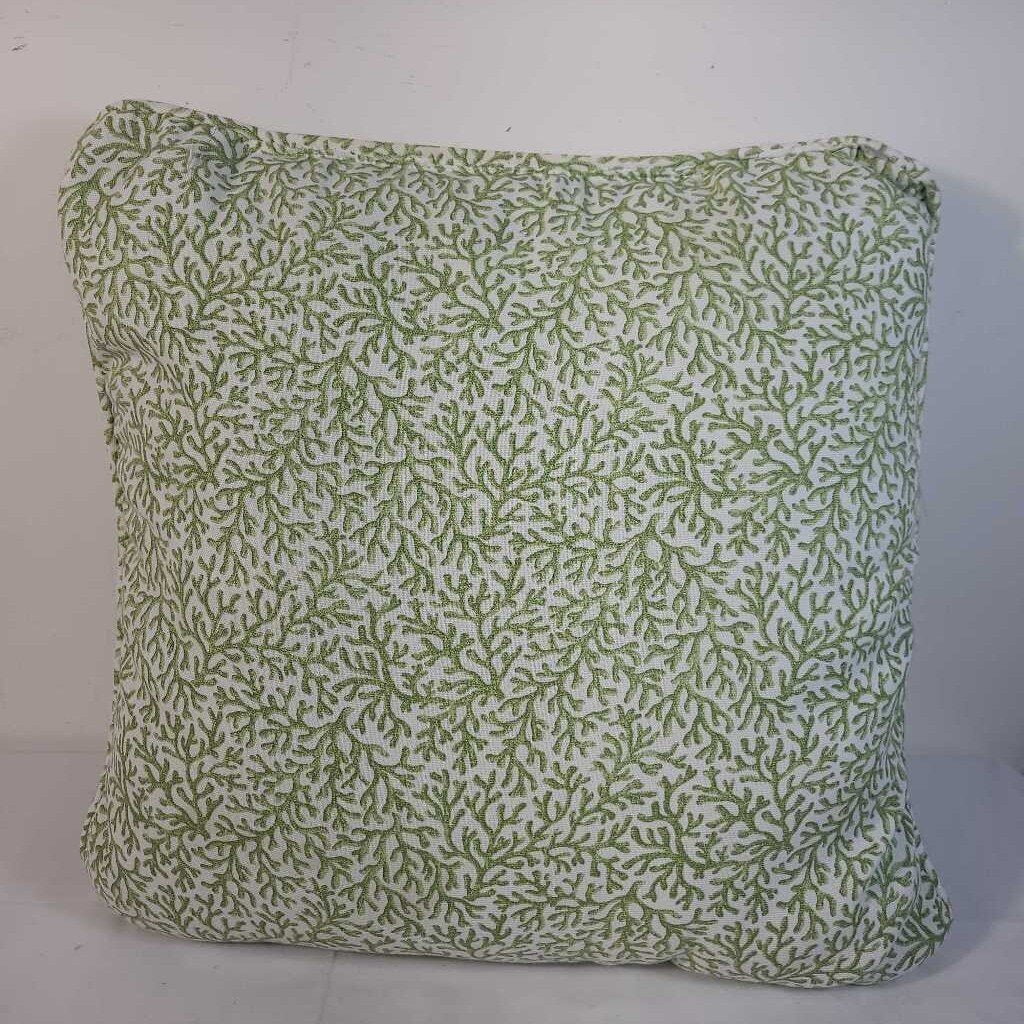GREEN CORAL PILLOW