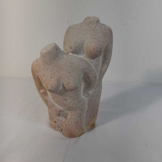 SANDSTONE INTER LOCKING FIGURES SCULPTURE
