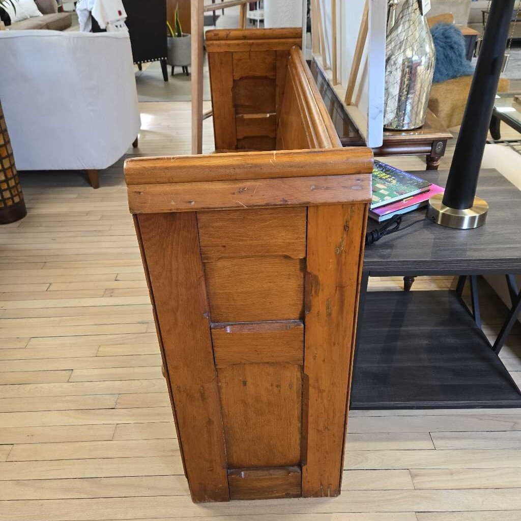 ANTIQUE CHURCH PEW