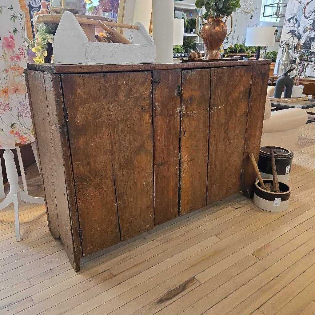 ANTIQUE JAM CUPBOARD