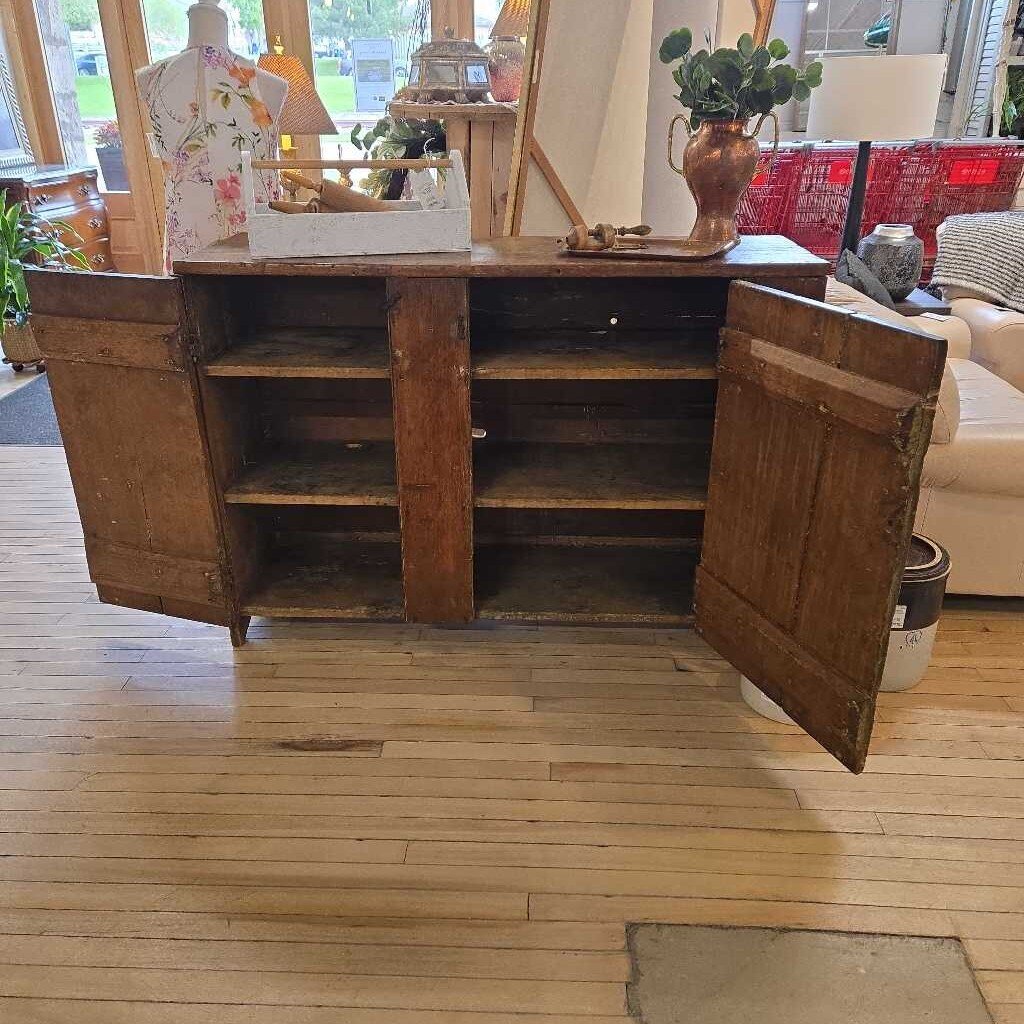 ANTIQUE JAM CUPBOARD