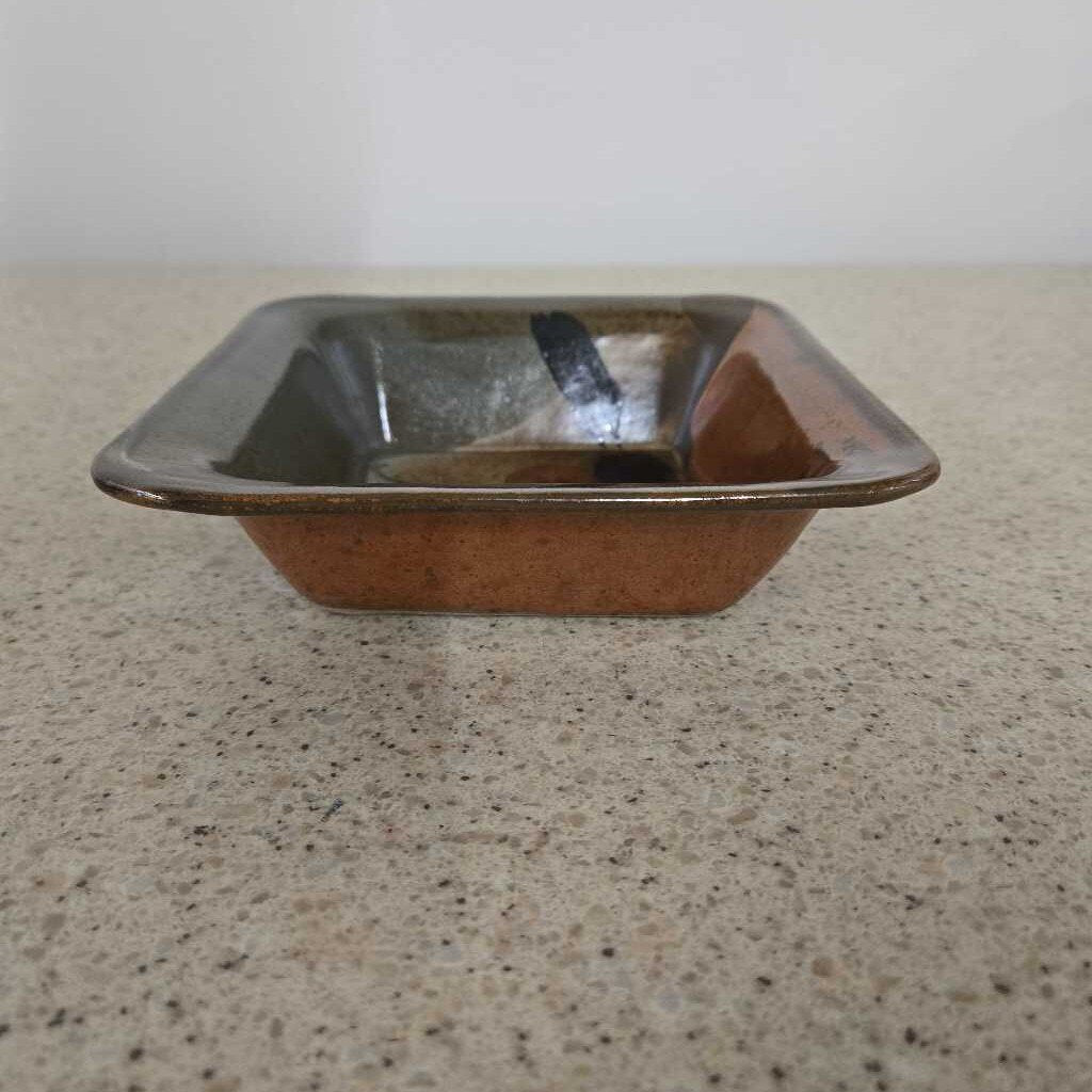 BUTTERFLY POTTERY DISH