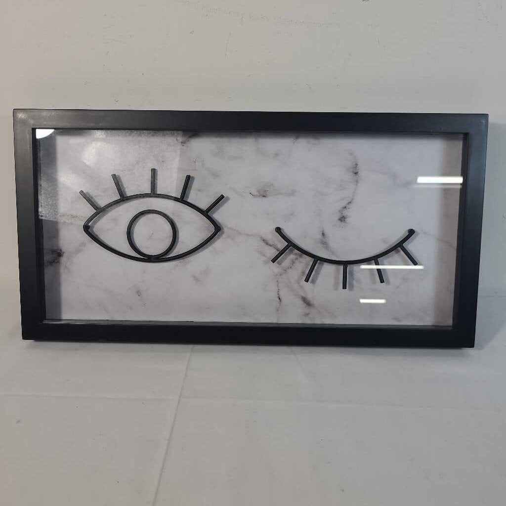 WINKING EYES WALL ART