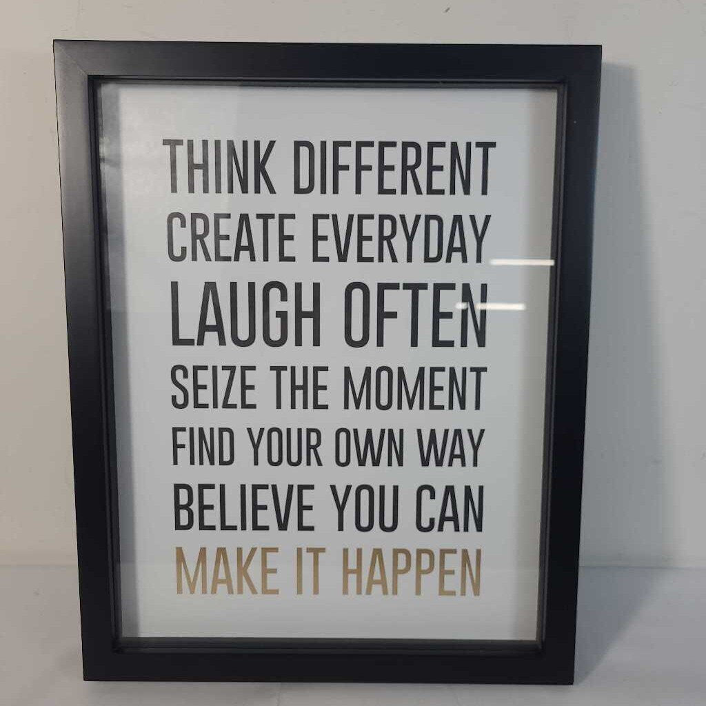 THINK DIFFERENT WALL ART