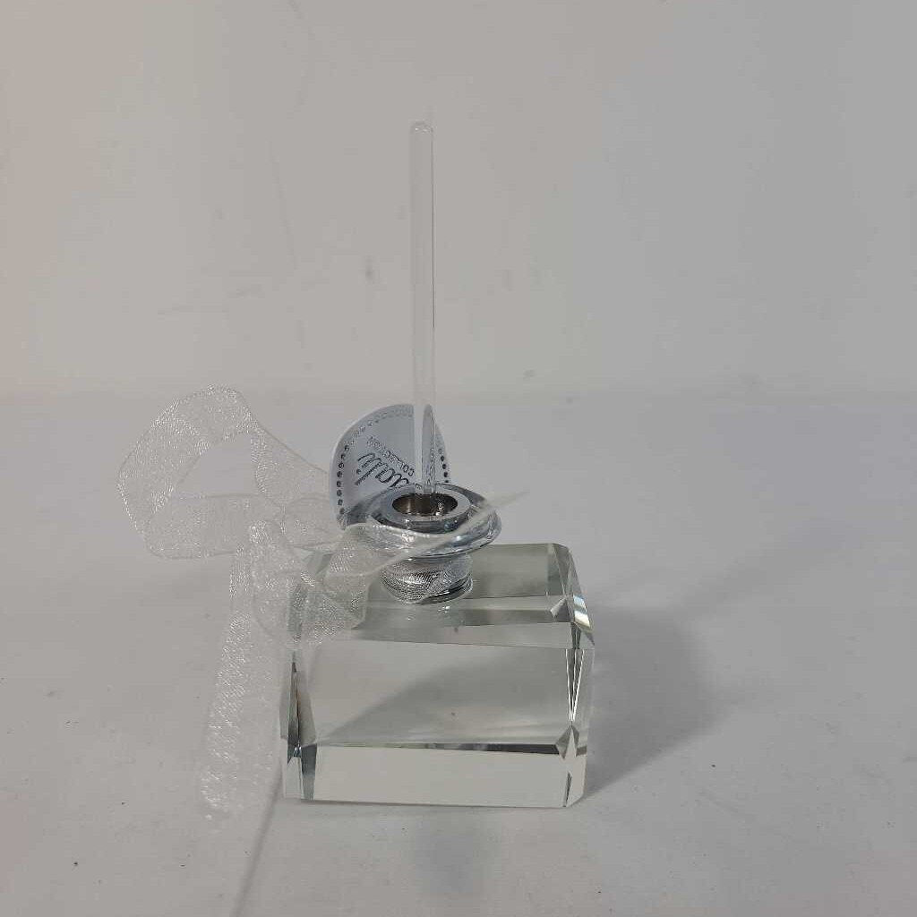GLASS PAPERWEIGHT