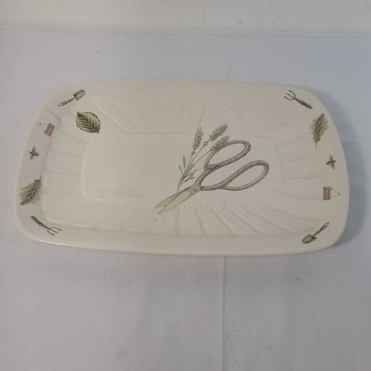 NATURE WOOD SCULPTED PLATTER