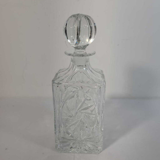PINWHEEL CRYSTAL DECANTER