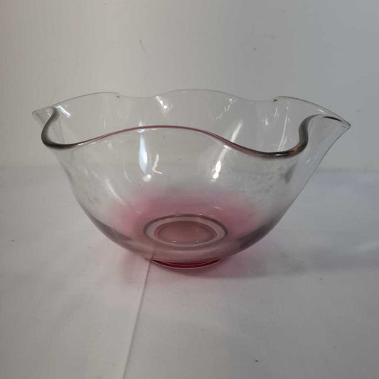 LG WAVE-EDGE PINK BOTTOM BOWL