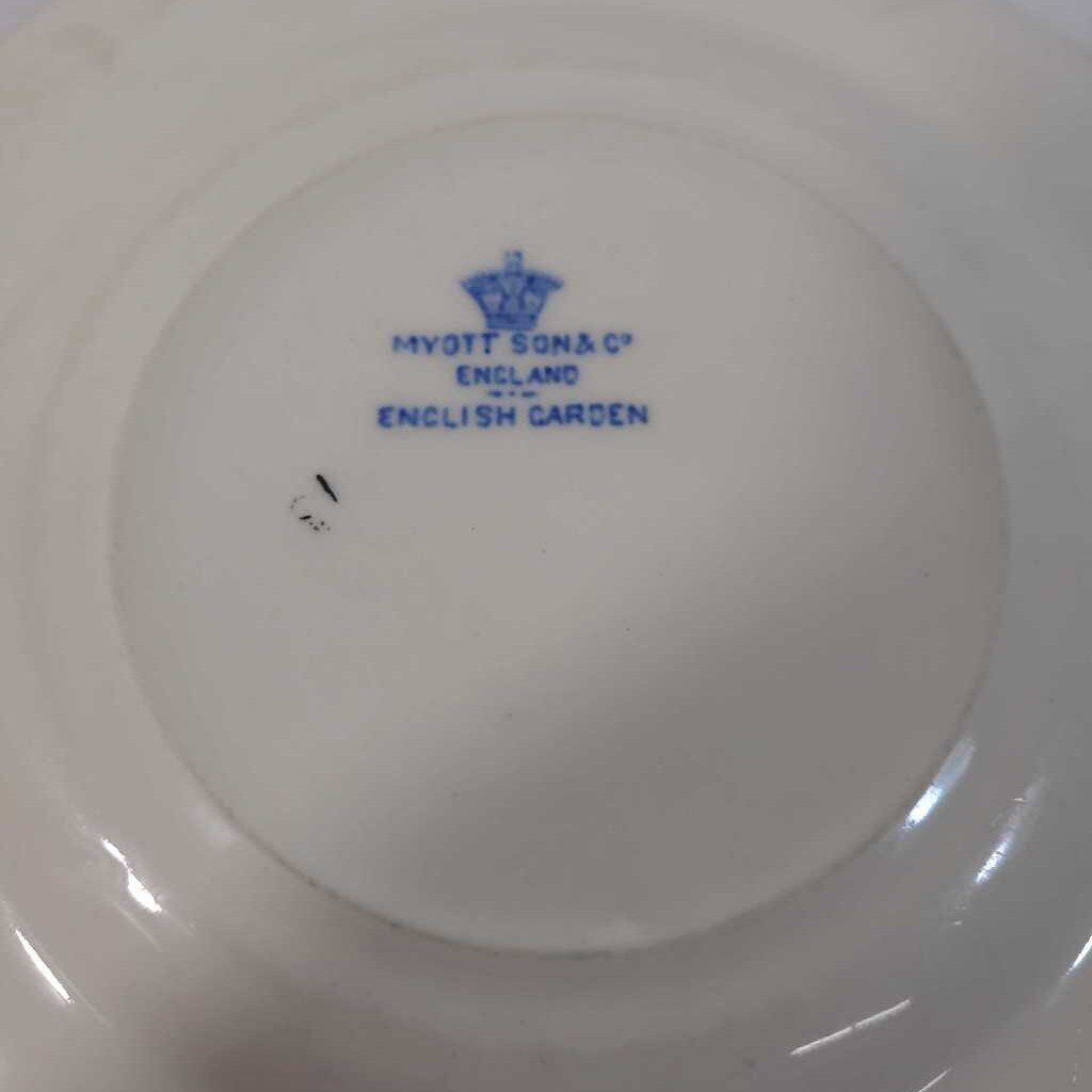 ENGLISH GARDEN B&B PLATE