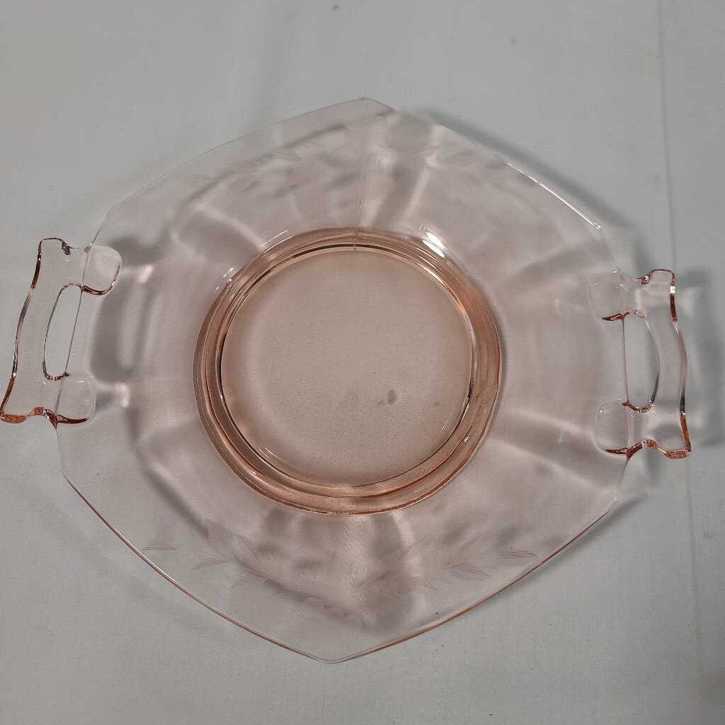 PR PINK CORNFLOWER DISHES