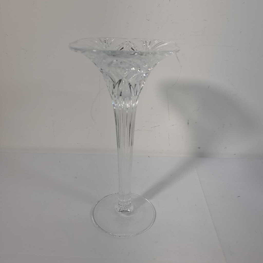 GLASS CANDLESTICK HOLDER