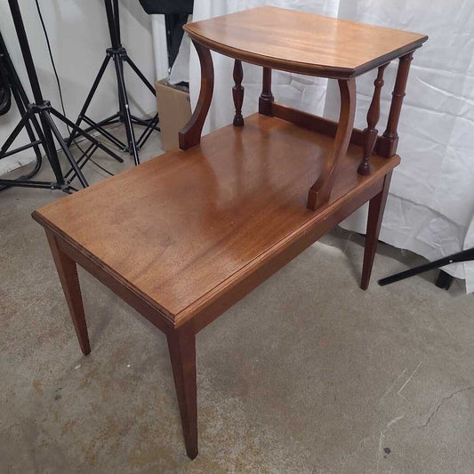 MCM 2 TIER END TABLE