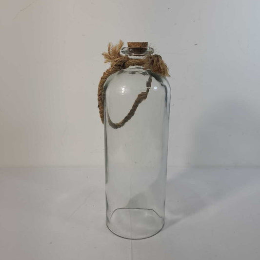 TALL CLOCHE W/ROPE HANDLE