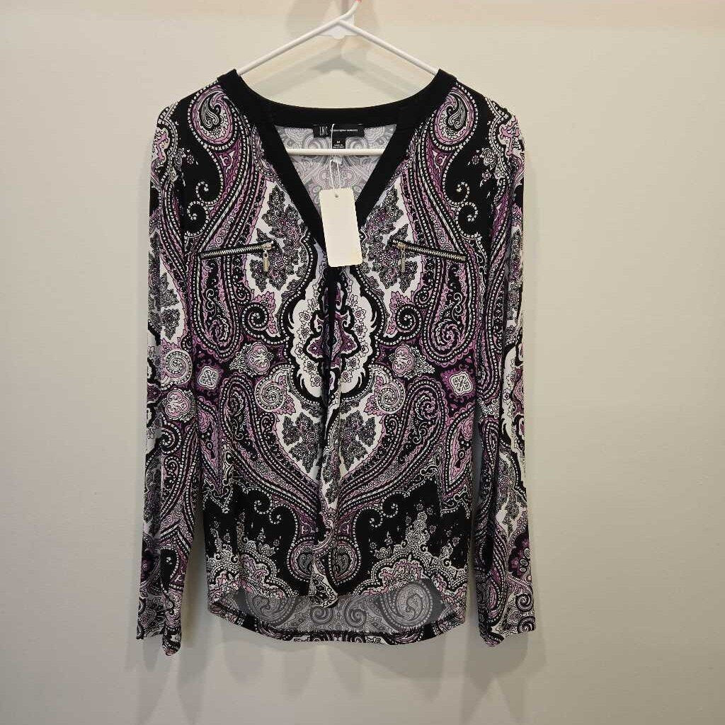 MULTI-COLOUR PATTERNED TOP