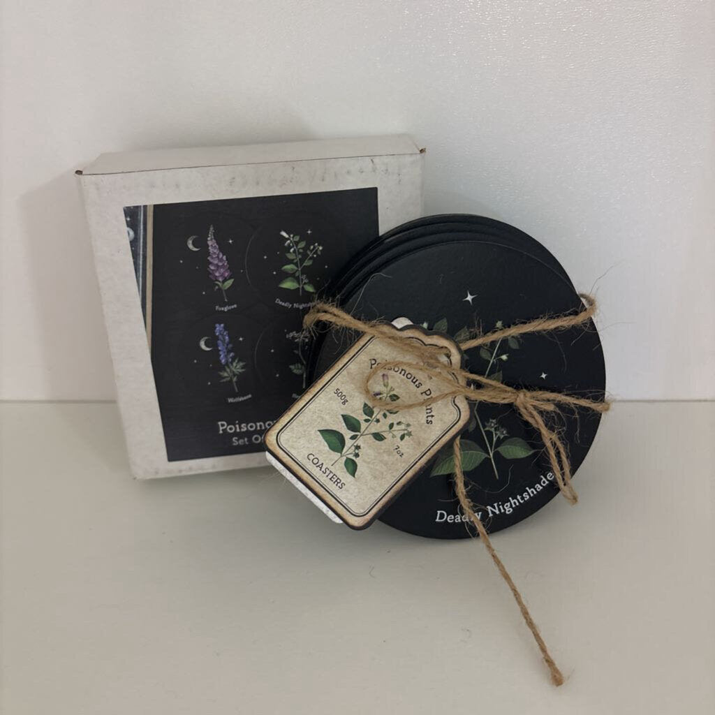 Poisonous Plants Coasters