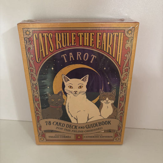 Cats Rule the Earth Tarot: 78-Card Deck and Guidebook for the Feline-Obsessed