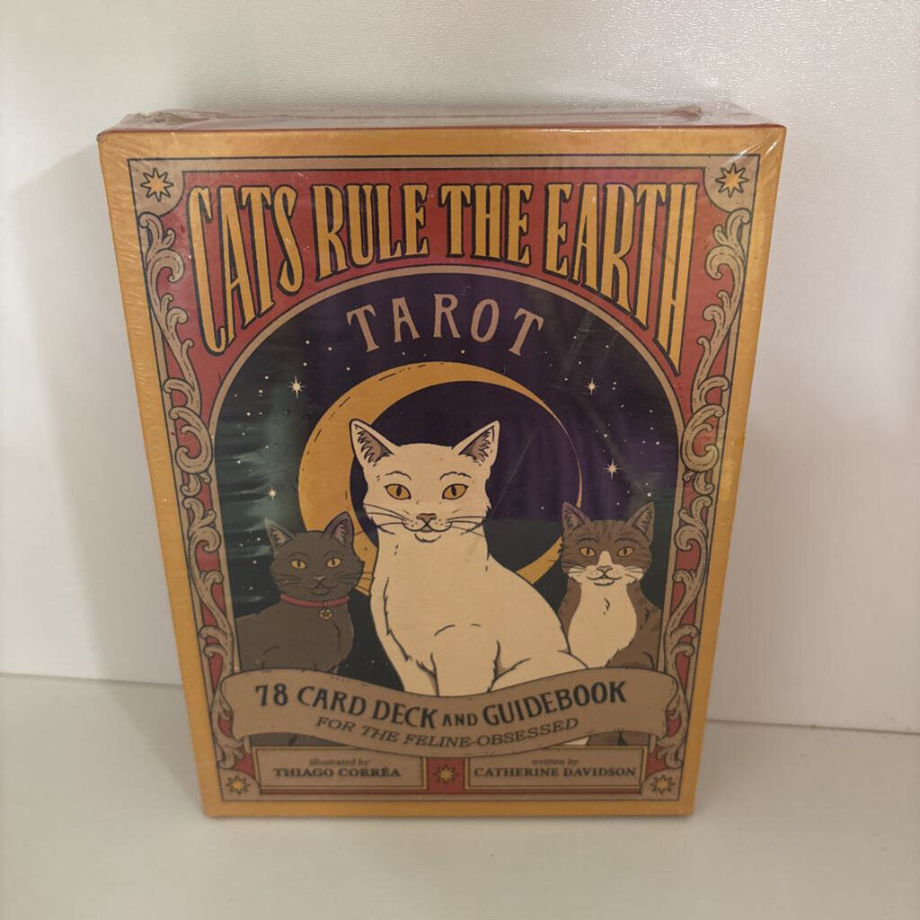 Cats Rule the Earth Tarot: 78-Card Deck and Guidebook for the Feline-Obsessed