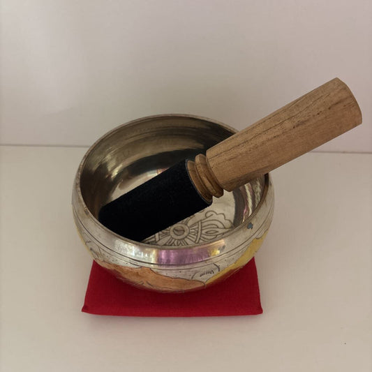 Three element Singing Bowl [Copper, Silver & Brass]