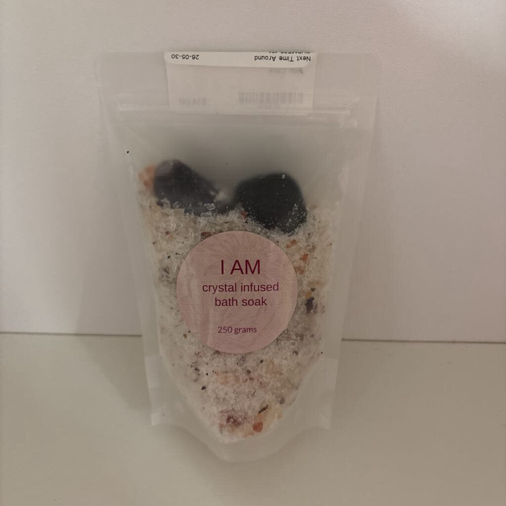 I Am crystal infused Bath Soak Self Care