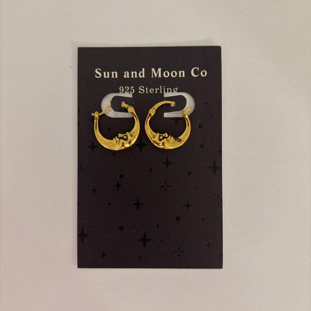 18K GOLD PLATED MOON