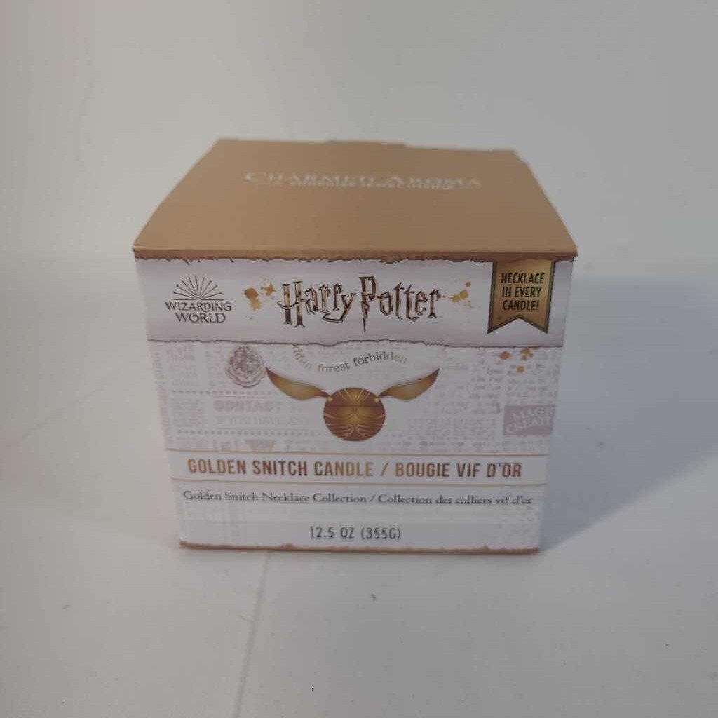 HARRY POTTER GOLDEN SNITCH CANDLE